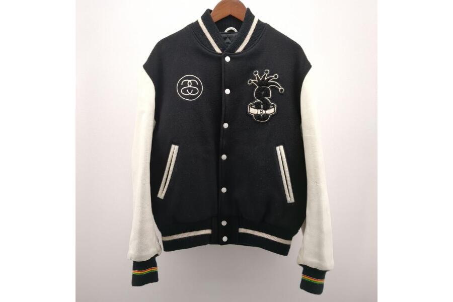 ステューシー スタジャン 08AW OLD STUSSY IST ブラック×ホワイト