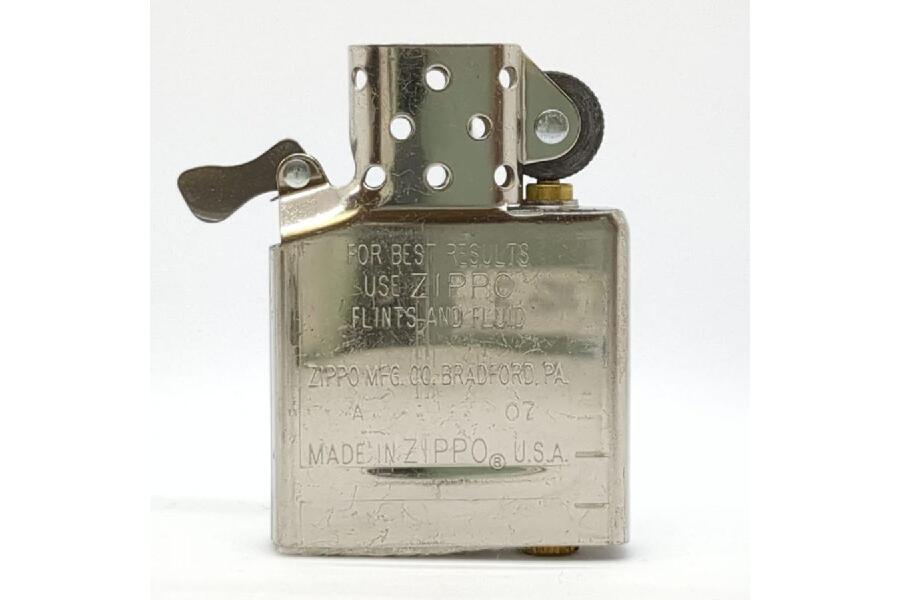 未使用】 Zippo PEACE 2007年製 アーマーケース ダイヤカット ケース