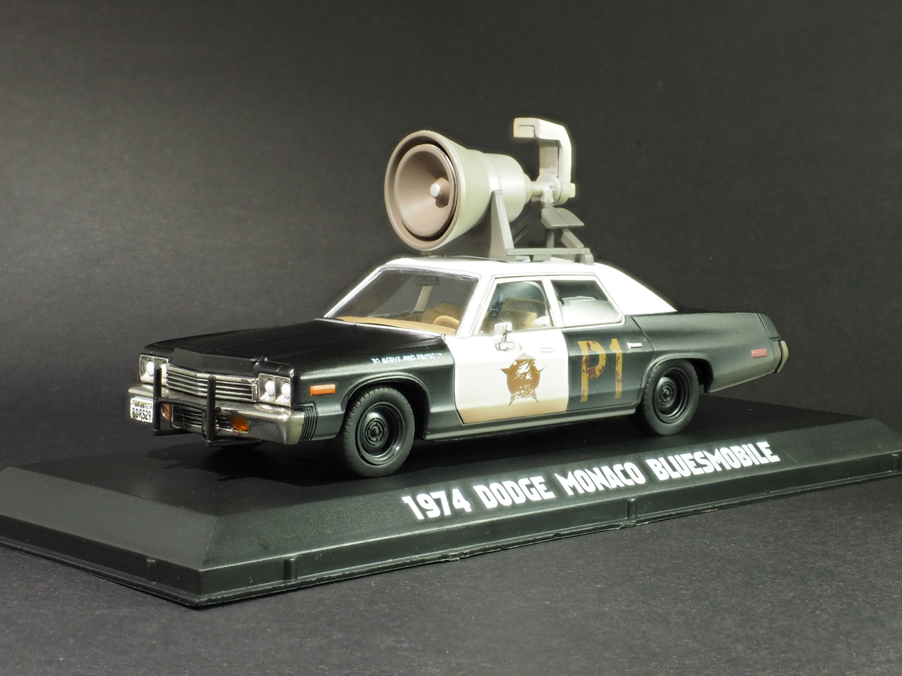 GreenLight】 1/43 Blues Brothers (1980)- 1974 Dodge Monaco