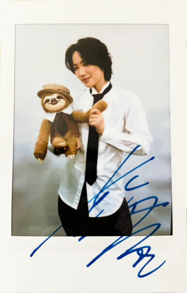 七海ひろきさん直筆サイン入りチェキプレゼント！ミュージカル