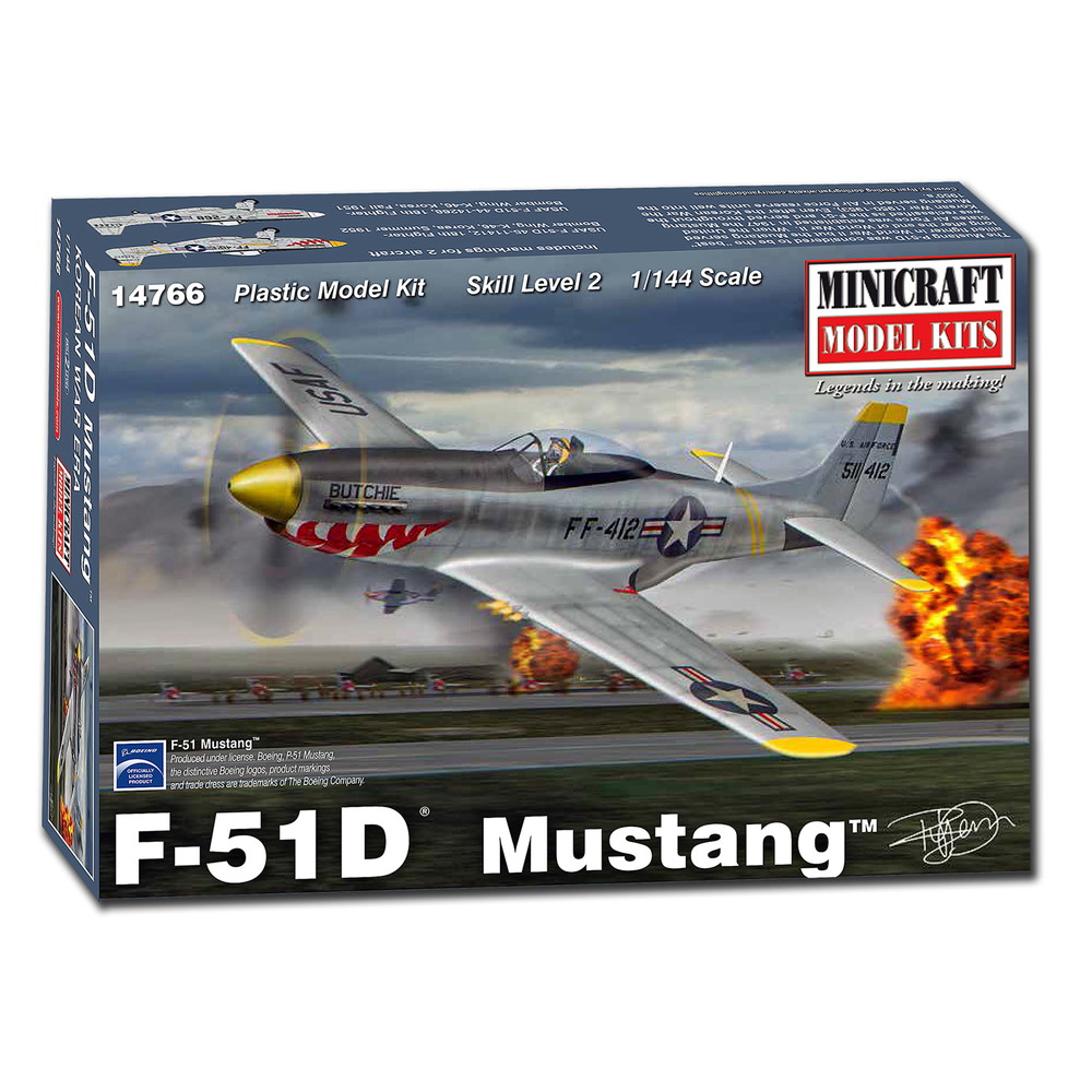 プラモデル :: 飛行機 :: アメリカ空軍 F-51D マスタング 朝鮮戦争