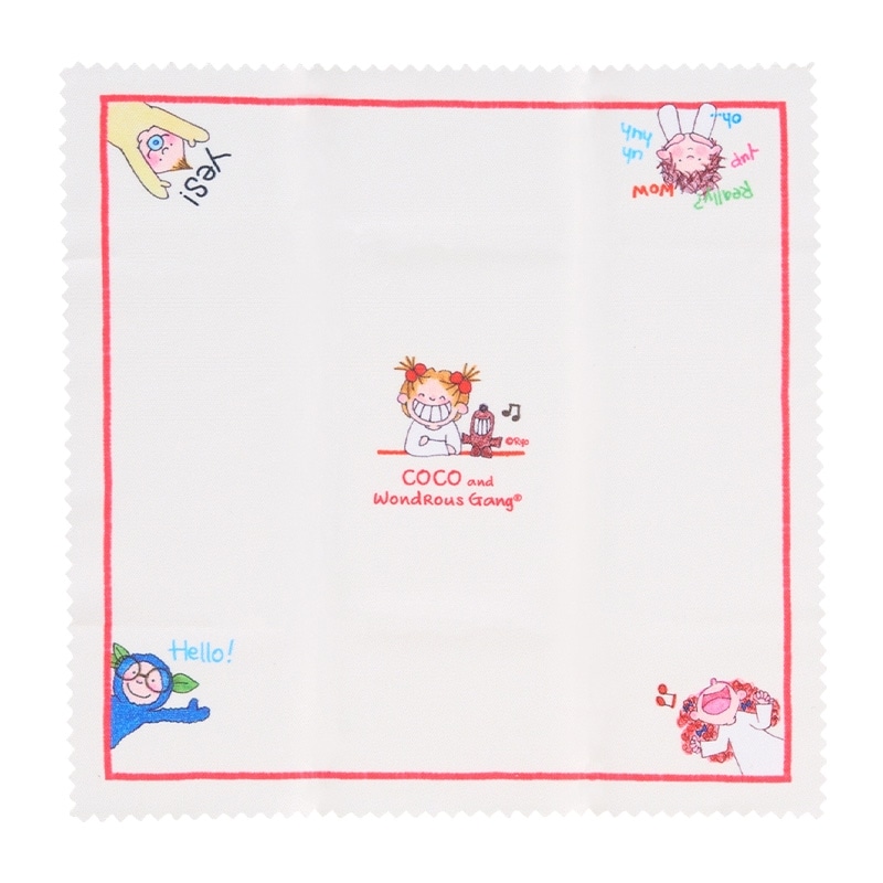 ココちゃん·͜·ᰔᩚ折り畳み式メガネ三角形ケース·͜·ᰔᩚ 手提げバッグ