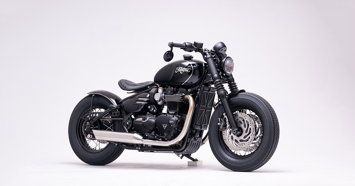 BONNEVILLE BOBBER│MOTORCYCLE SHOW 2025│PLOT CUSTOM DIVER