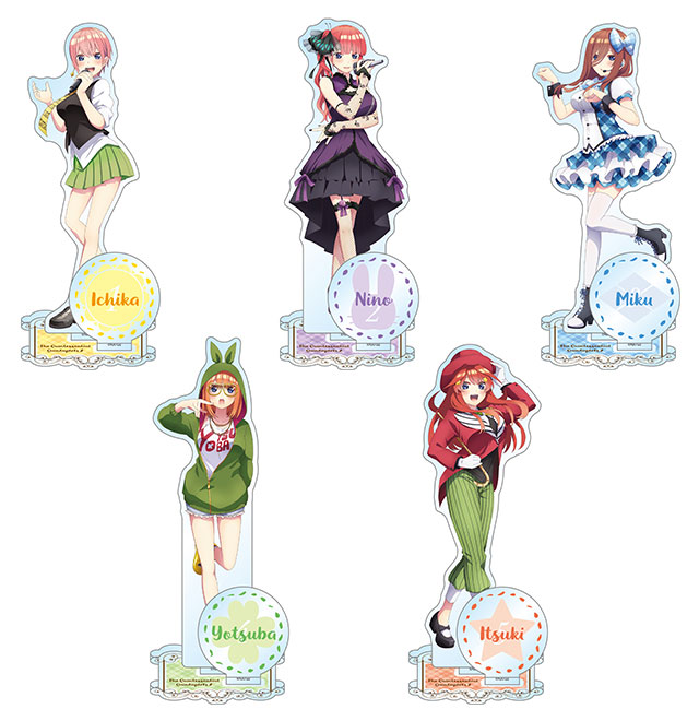 TVアニメ「五等分の花嫁∬」 × ドン・キホーテ コラボグッズ発売決定