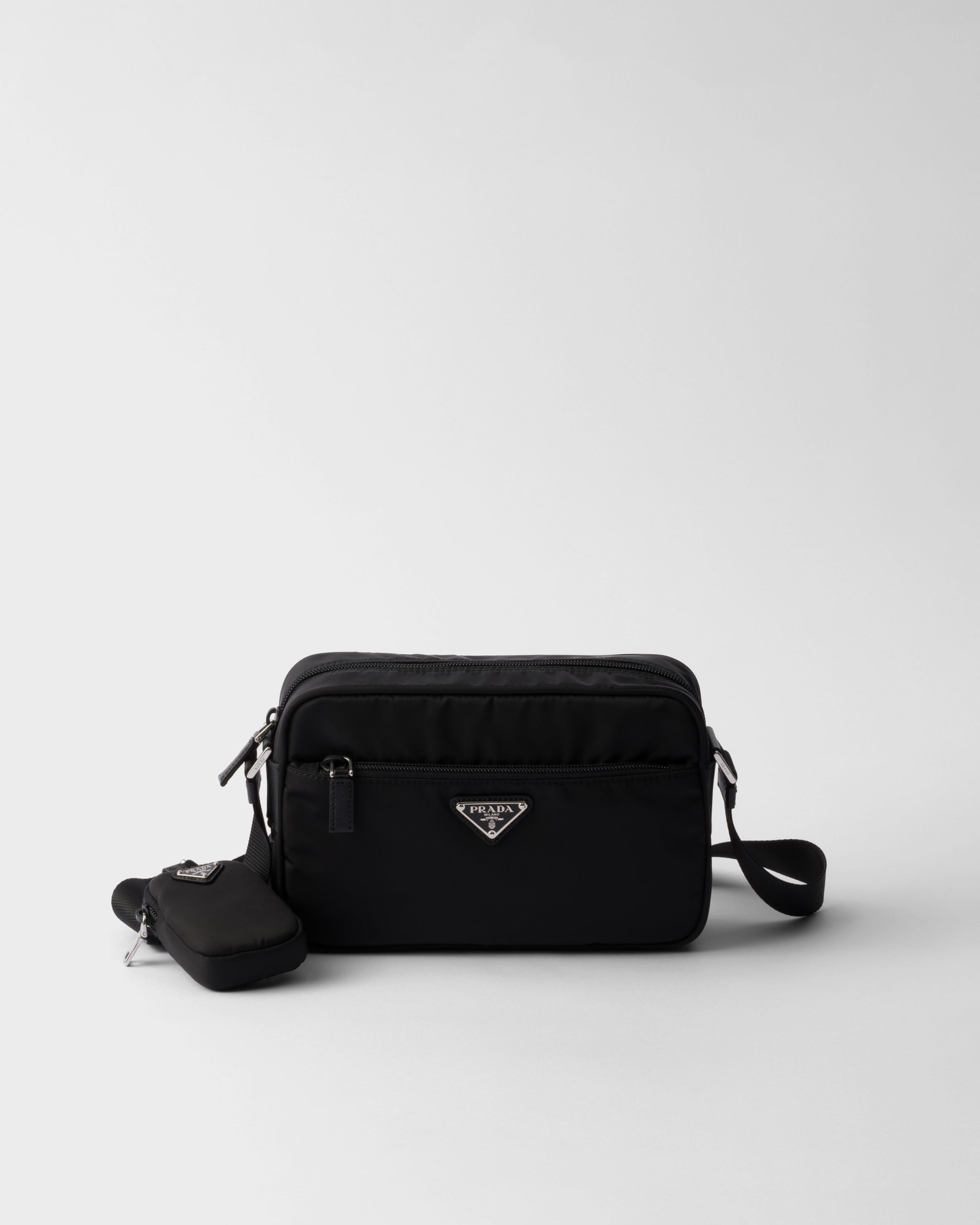 Black Re-nylon Shoulder Bag | PRADA