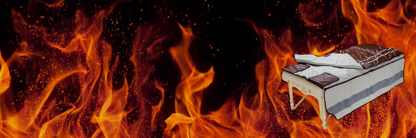 滝汗ヒートマット ゲルマ&遠赤外線ヒートマット4DX(三つ折り) | ヒート