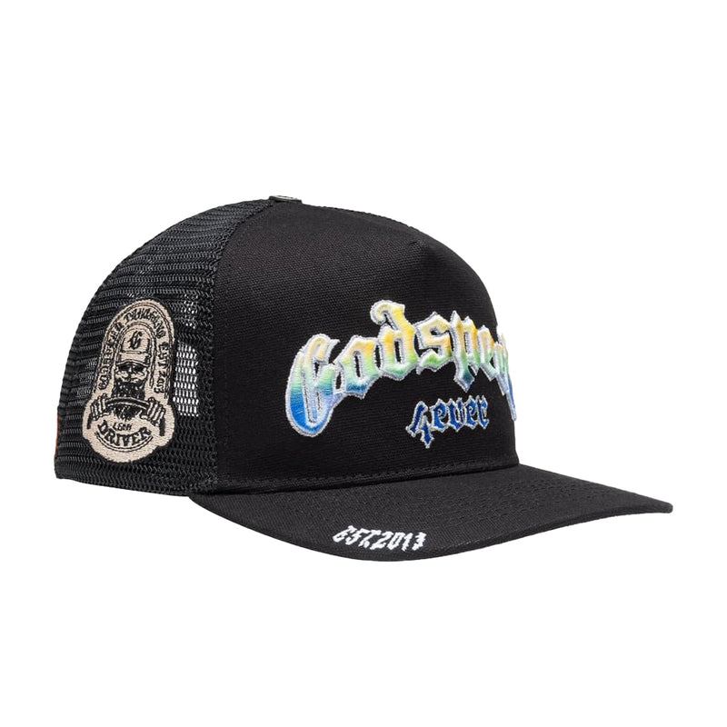 Godspeed Unisex Forever Trucker Hat Blue/Breeze | Premium Lounge NY