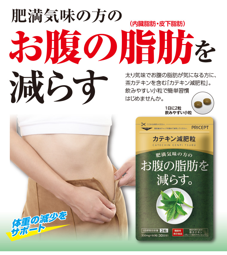 カテキン減脂粒 カテキン タブレット 62粒入り×3袋 カテキン減脂粒