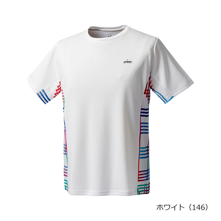 プリンスゲームシャツ 吸汗速乾、UPF50、リサイクル （ ソフトメッシュ