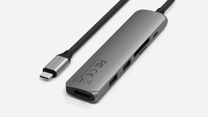 Satechi 6-in-1 USB-C Slim Multiport Adapter | 変換アダプタ