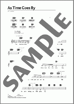 楽譜一覧】As Time Goes By Herman Hupfeld - ヤマハ「ぷりんと楽譜」