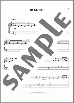 楽譜一覧】Imagine John Lennon - ヤマハ「ぷりんと楽譜」