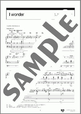 エレクトーン楽譜】I wonder [月刊エレクトーン2024年9月号] / Da-iCE