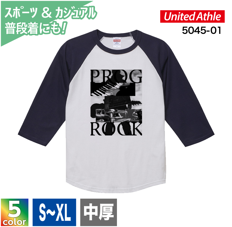 5.6oz ラグラン7分袖Tシャツ｜オリジナルウェア専門店｜プリント市場