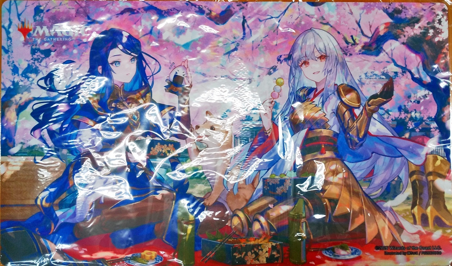 新品未使用 MTG 放浪皇のお花見 プレイマット 放浪皇 藤ちょこ 放浪皇