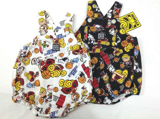 ヒステリックミニ（HYSTERIC MINI） HYSTERIC MINI HOOPS柄ツイル