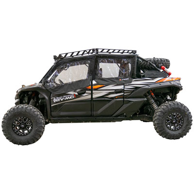Tusk Zipper-less Upper Door Kit for Kawasaki Teryx KRX4 1000 Models