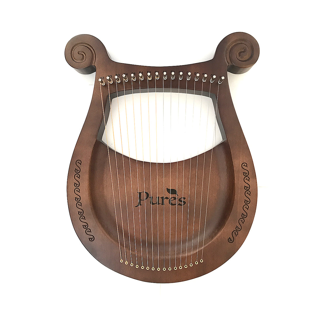 Pures Angel Lyre – 19-String Ancient Small Celtic Harp | Pures Music ™