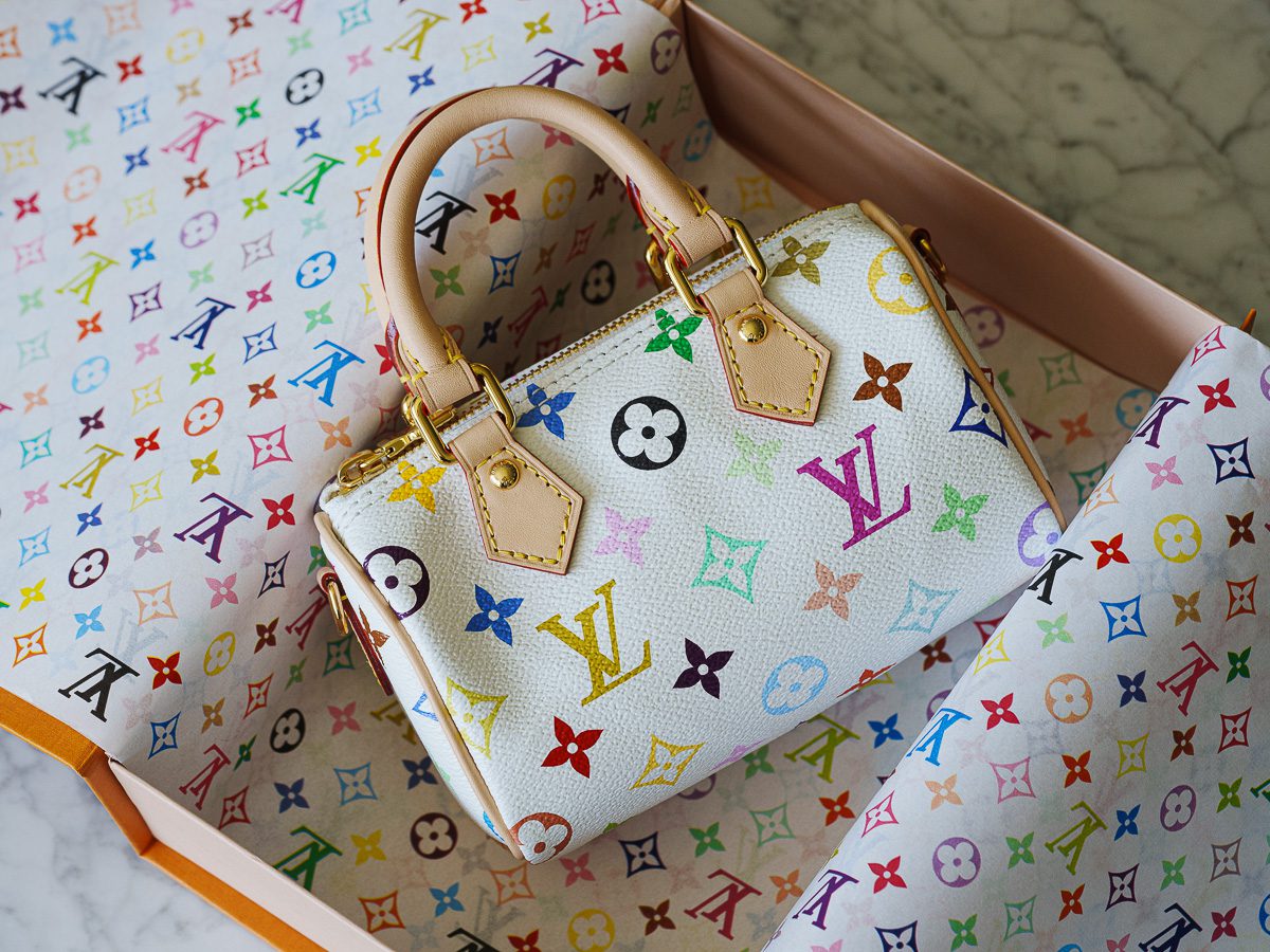 An Exclusive Look At the New Louis Vuitton X Murakami Nano Speedy