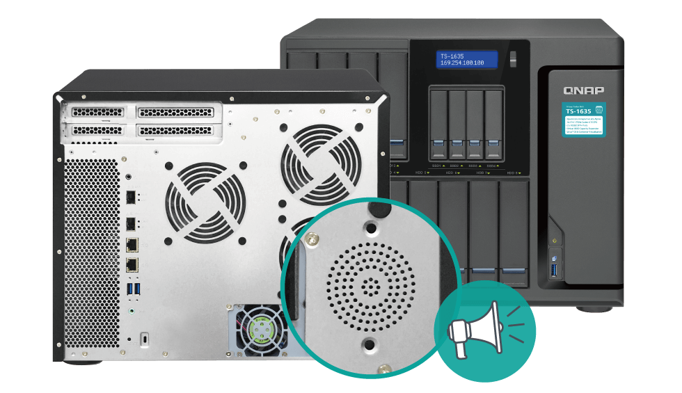 TS-1635 - Features | QNAP (Middle East)
