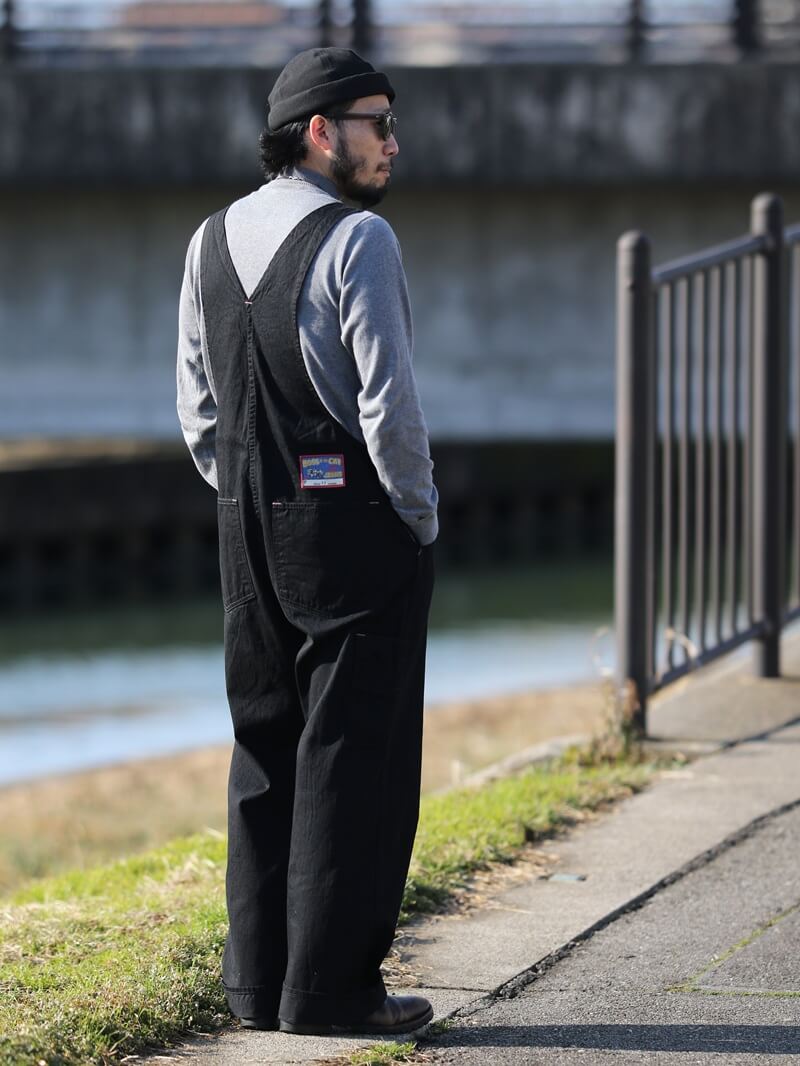 TCB jeans TCBジーンズ Boss of the Cat Overall BKBK ボス オブ ザ