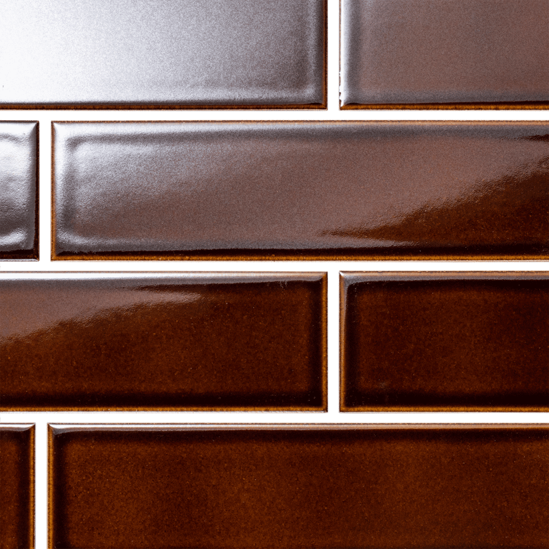 レトロエイジタイル ブラウン 二丁掛（ケース） | WL-TL014-05-G141