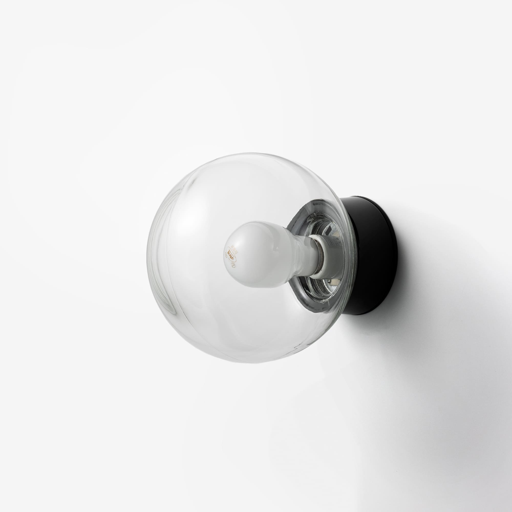 ボールライト クリア×ブラック（大） | LT-BR012-01-G141 | 直付