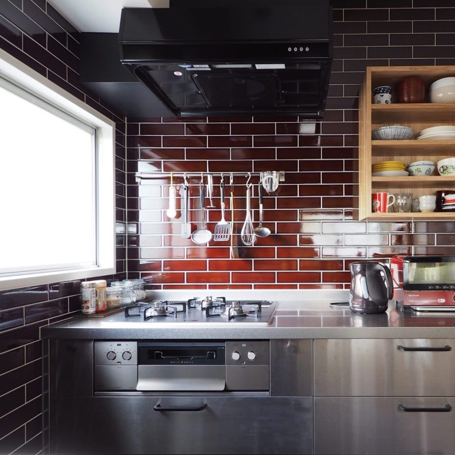 レトロエイジタイル ブラウン 二丁掛（バラ売り） | WL-TL014-05P-G141