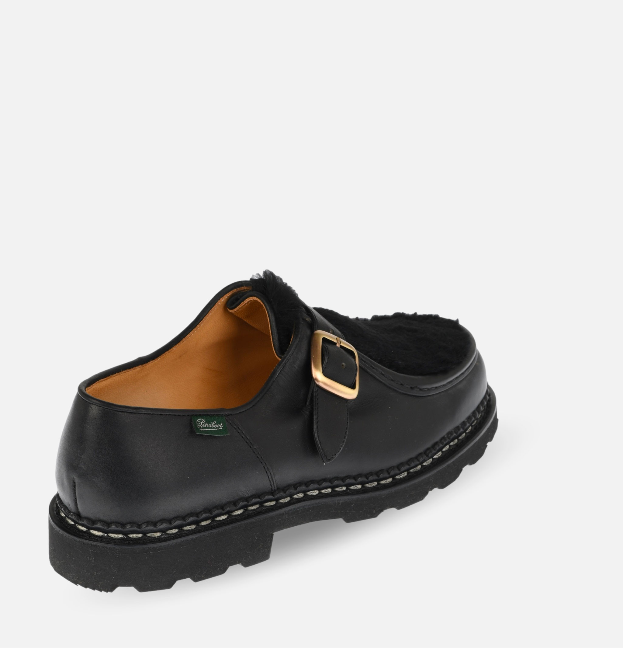 Paraboot Shoes | Michael Bride Shoes Lis Noir Lapin | Royalcheese