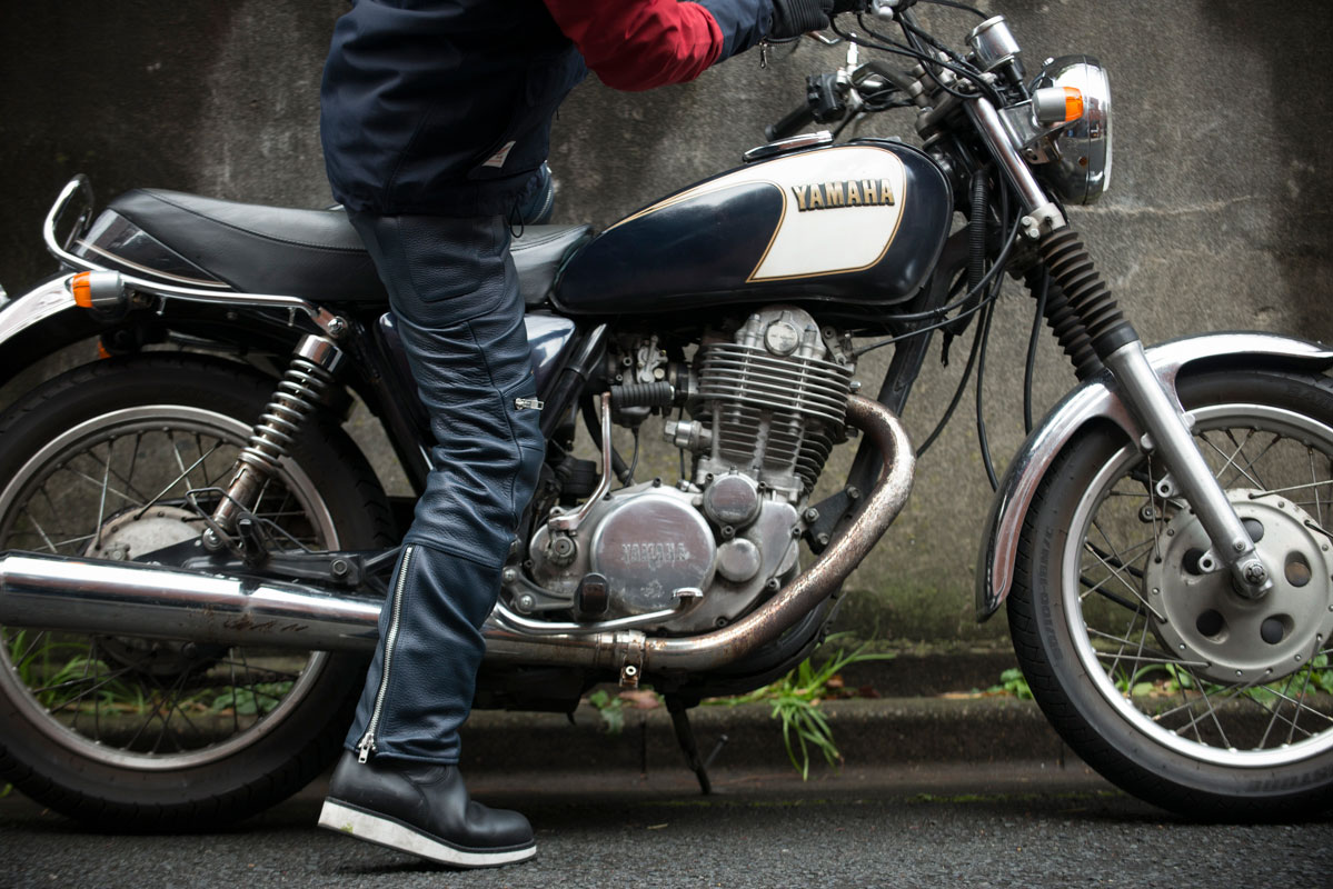 PADDED LEATHER PANTS | LEATHER PANTS | オンラインショッピング