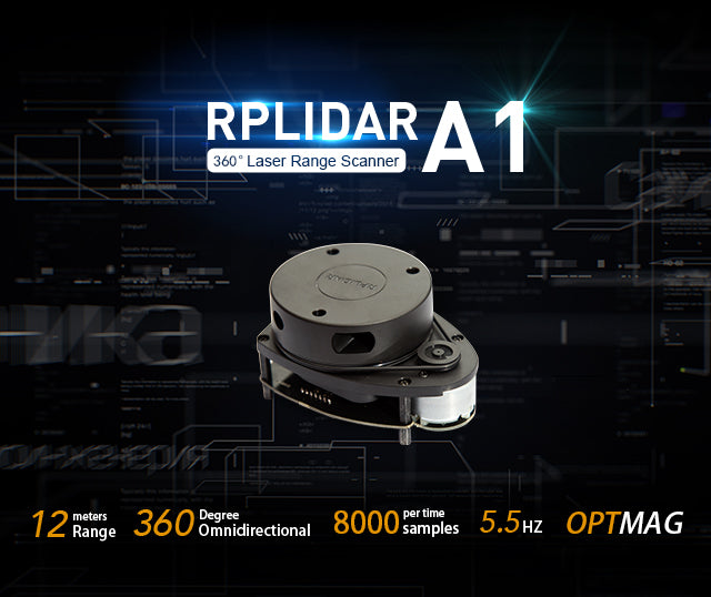 SLAMTEC RPLIDAR A1 – Robocar Store