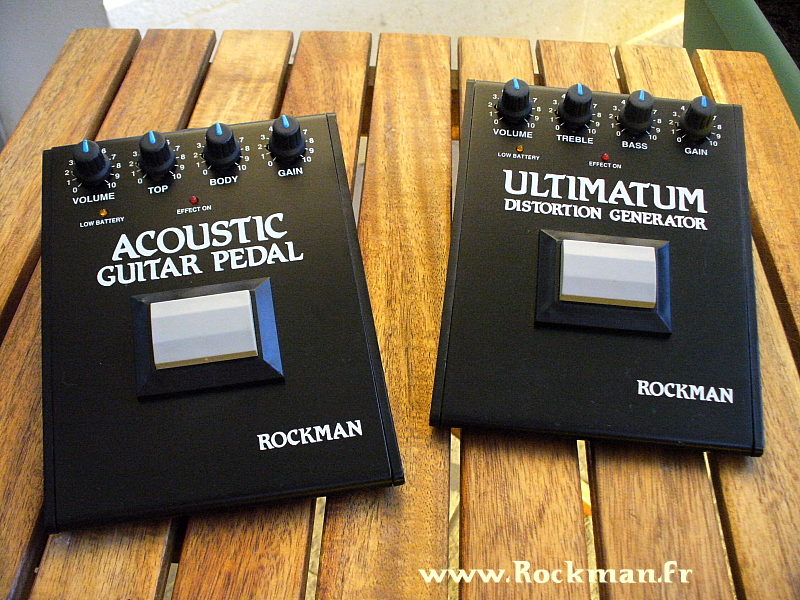 ROCKMAN ACOUSTIC GUITAR PEDAL SR&D 【公式通販】