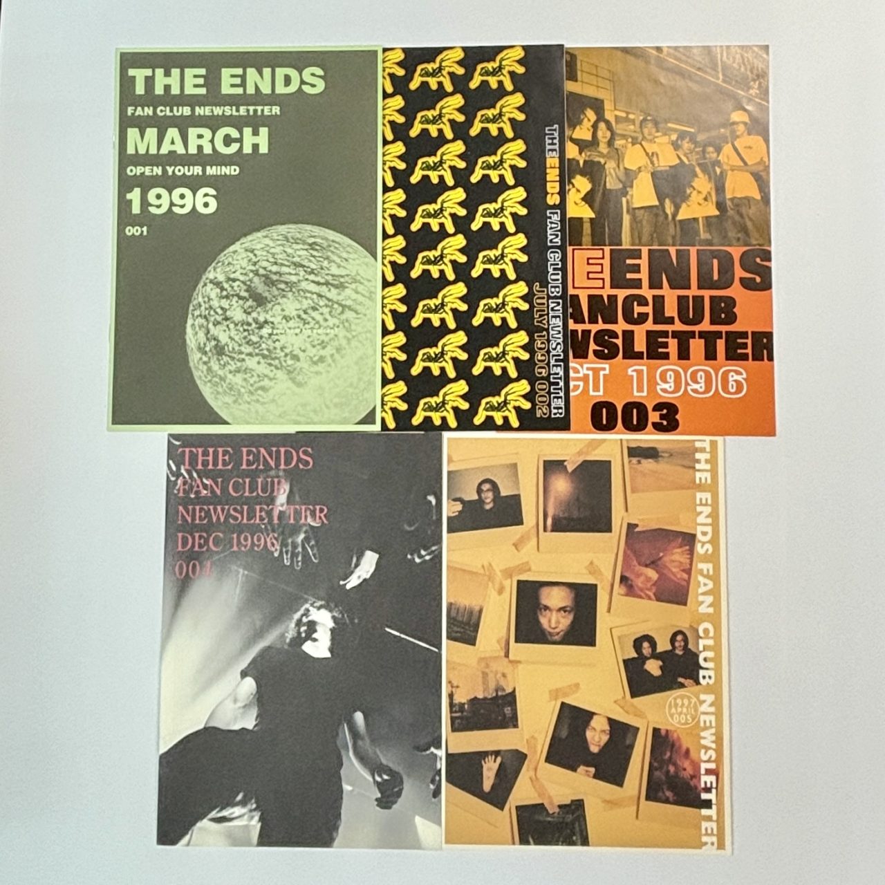 遠藤遼一 THE ENDS ファンクラブ会報 創刊号から10号 10冊セット