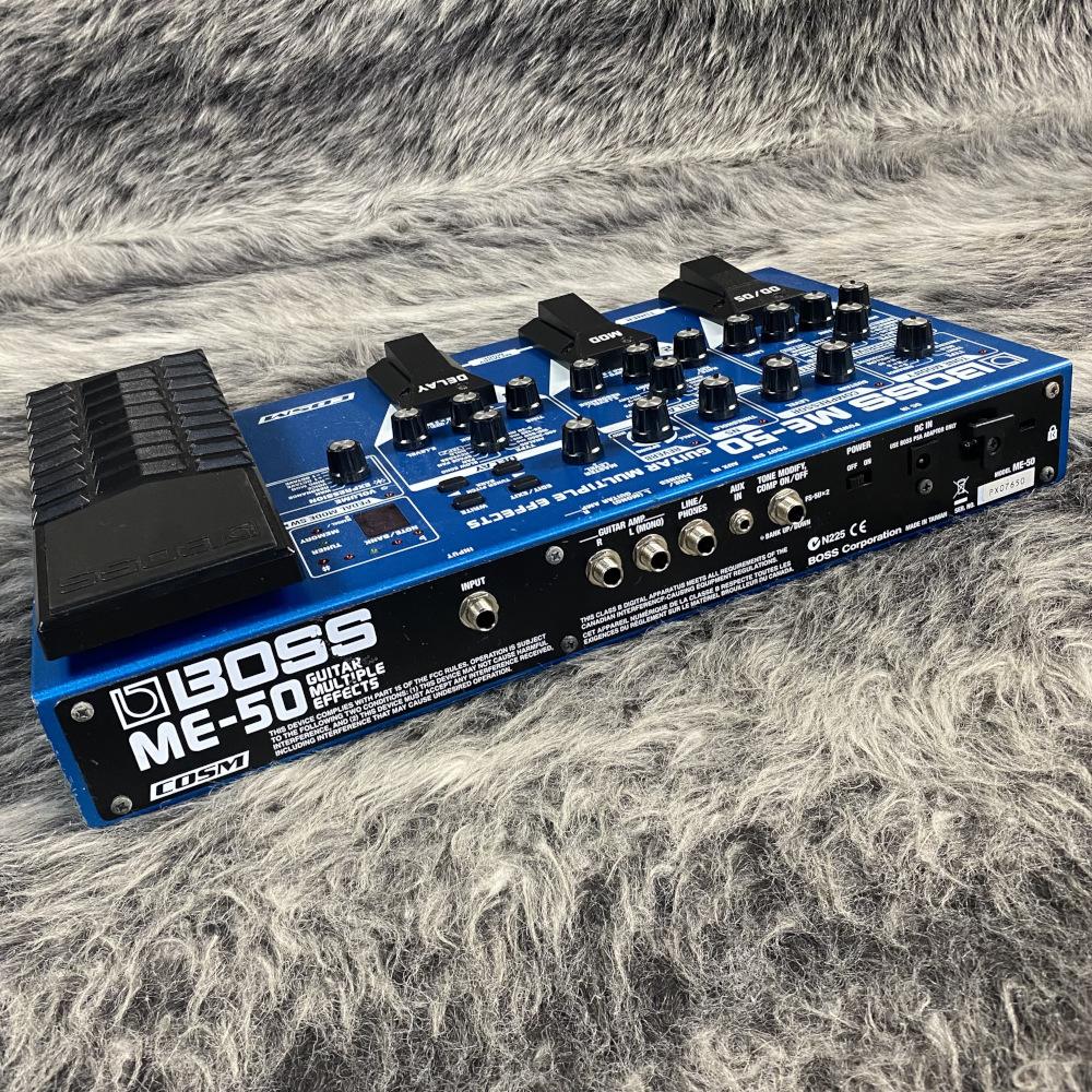 【通電確認済】 BOSS ME-50 ギター マルチエフェクター レビュー】じつは隠れた名機かも？BOSSのマルチエフェクターME-50を