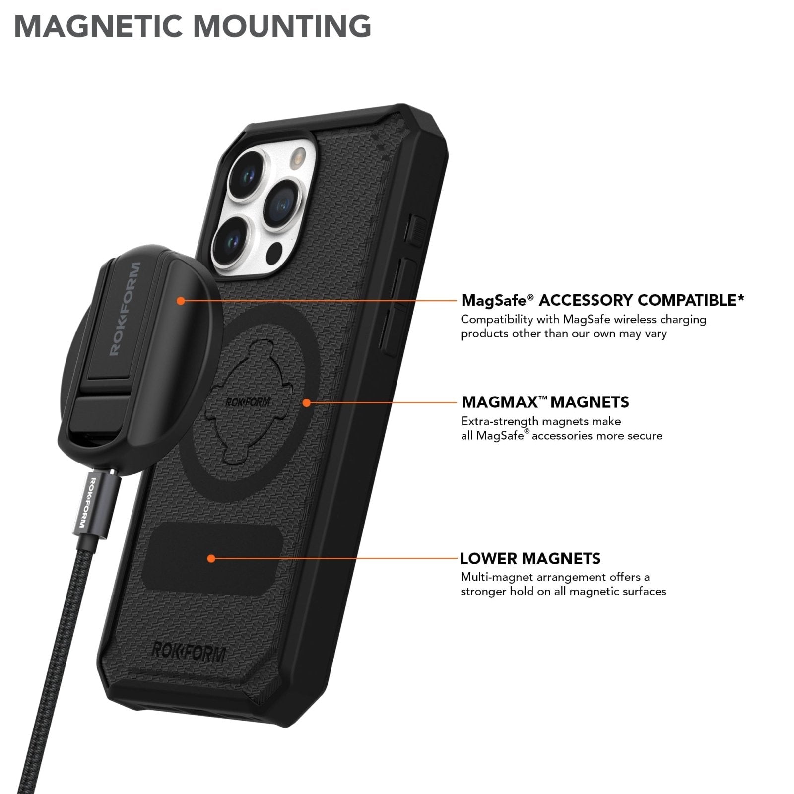 Rugged iPhone 15 Pro Max Case | ROKFORM.com