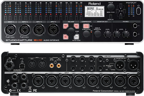 パソコンによる本格的な音楽制作をサポートする「USBオーディオ