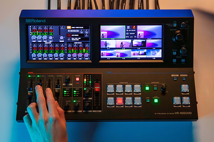 ローランド、4K対応AVスイッチャー「VR-400UHD」を発売 | VIDEO SALON