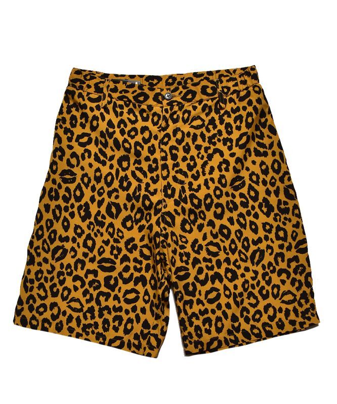 MINEDENIM Lips Leopard Print Easy Shorts 2405-7003 公式通販
