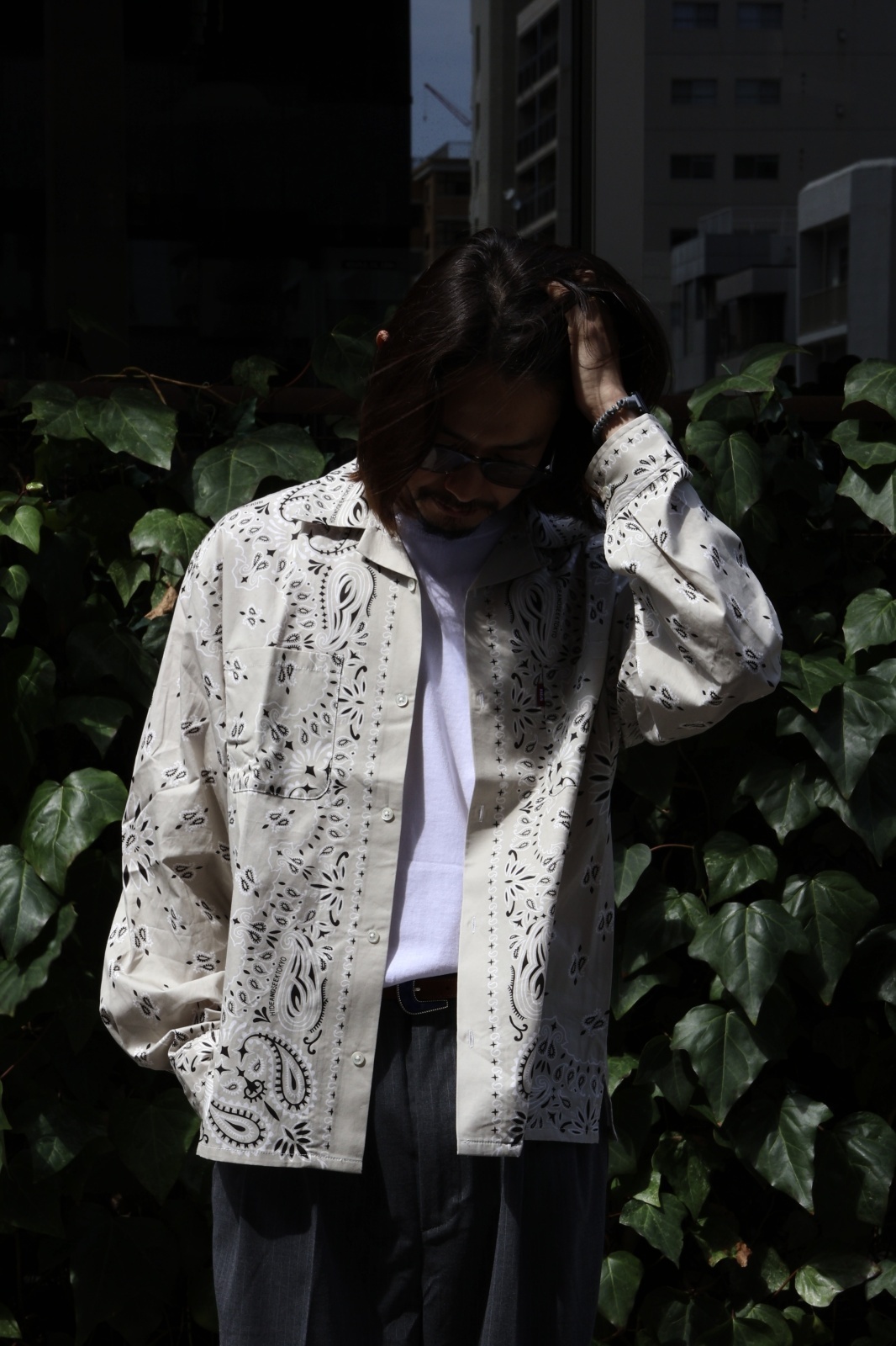 HideandSeek Bandana Pattern L/S Shirt HS-020525 公式通販