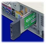 Low Profile PCI専用 1スロット CardBus PCカード アダプタ REX-CBS43