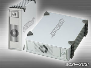 SCSI 5インチドライブケース(アルミモデル)[RATOC]