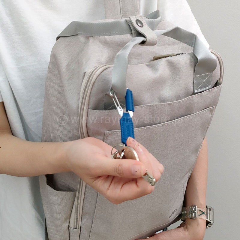 タイニスト カラビナ付キーホルダー / レイメイストア / 株式会社