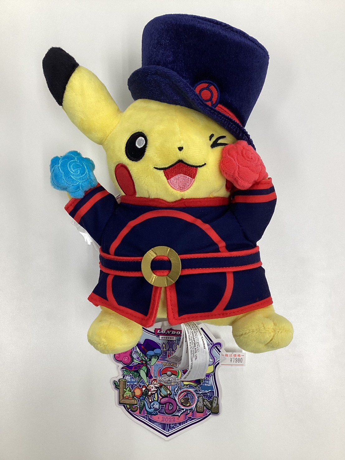 WCS2022 ロンドン ピカチュウ ぬいぐるみ - らぐなろっくゲーミング