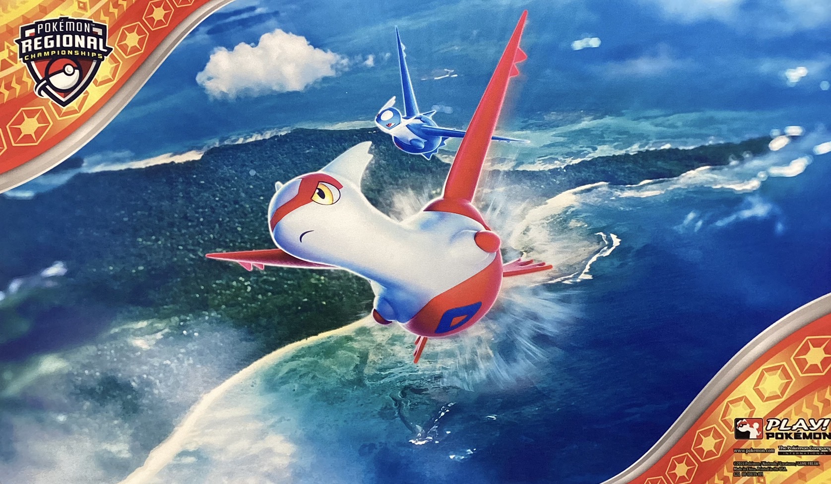 ラティアス＆ラティオス プレイマット - らぐなろっくゲーミング