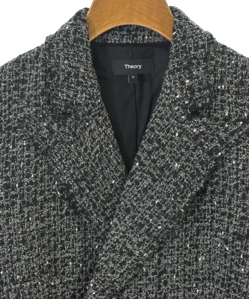 Theory（セオリー）ピーコート 黒 サイズ:0(S位) レディース
