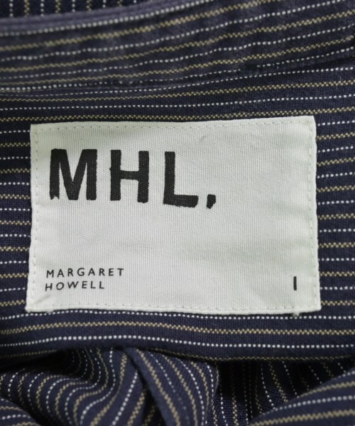 MHL.（エムエイチエル）カジュアルシャツ 紺 サイズ:1(S位) レディース