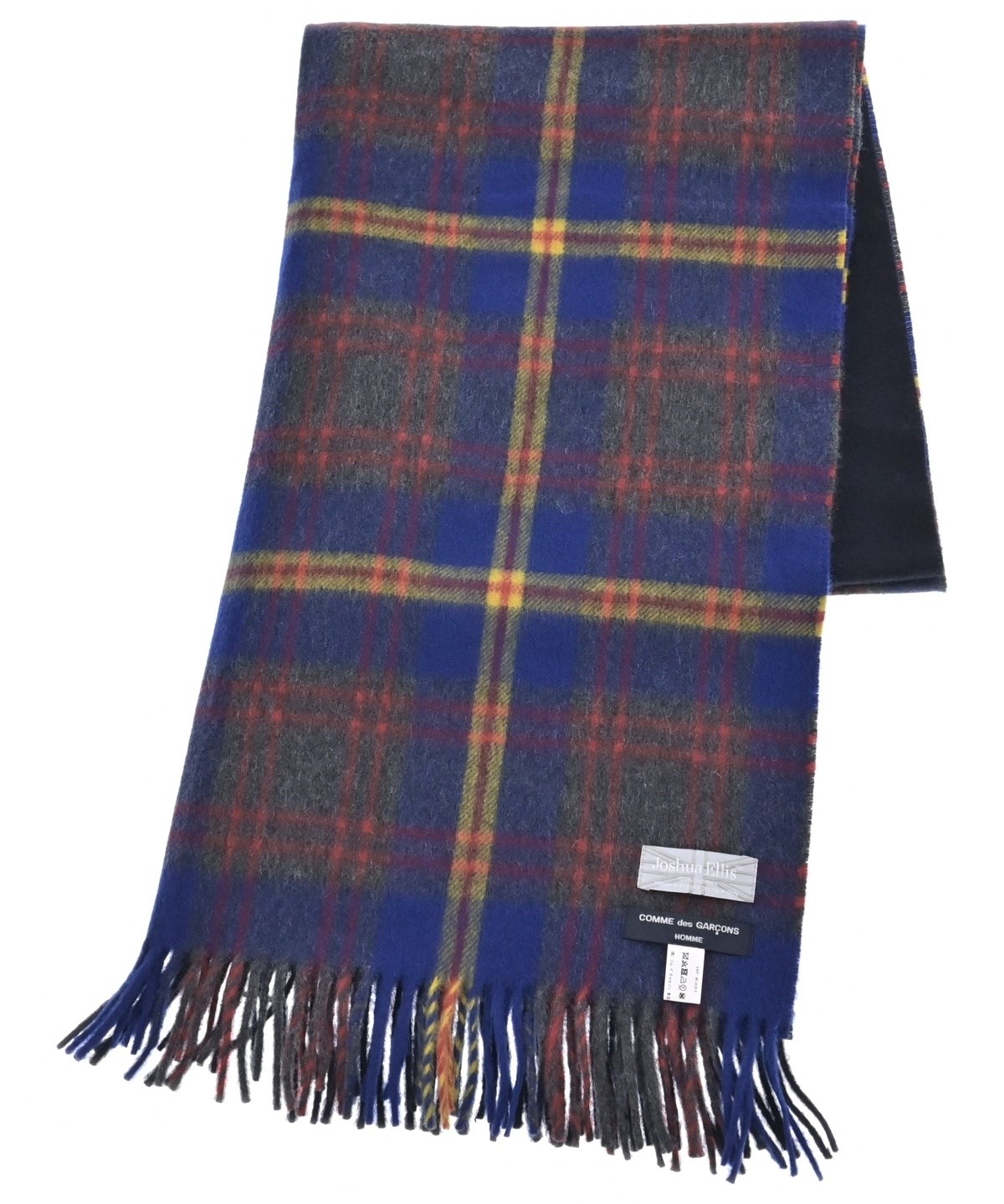 COMME des GARCONS HOMME（コムデギャルソンオム）マフラー 青 サイズ