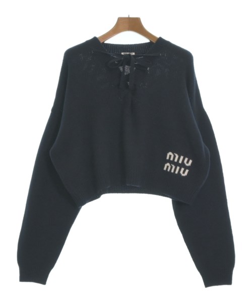 Miu Miu（ミュウミュウ）ニット・セーター 紺 サイズ:38(M位