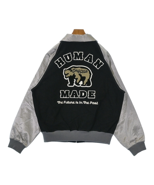HUMAN MADE（ヒューマンメイド）スタジャン 黒 サイズ:L メンズ