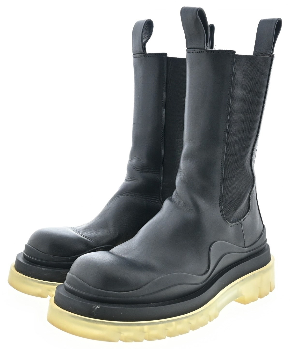 BOTTEGA VENETA（ボッテガヴェネタ）ブーツ 黒 サイズ:EU38(24.5cm位